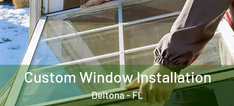  Custom Window Installation Deltona - FL