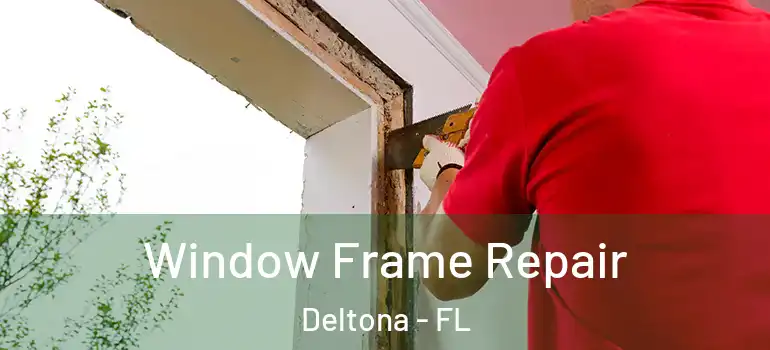  Window Frame Repair Deltona - FL