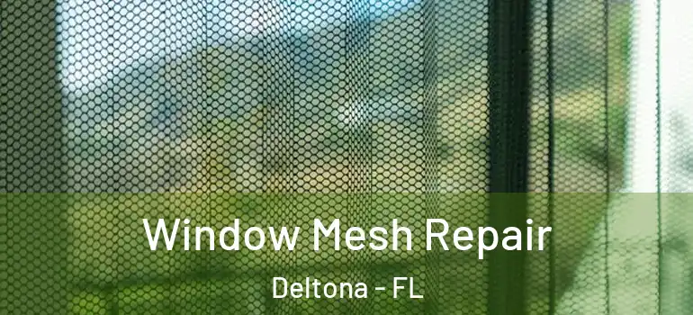  Window Mesh Repair Deltona - FL