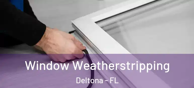  Window Weatherstripping Deltona - FL